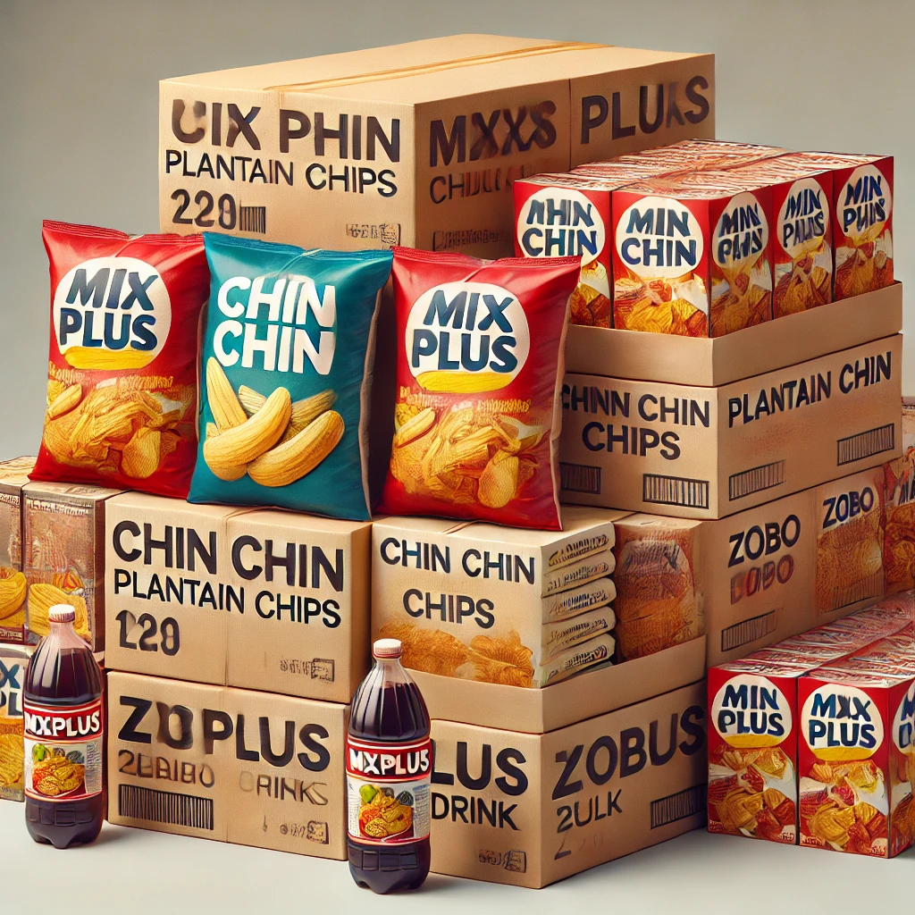 snacks and drinks boxes